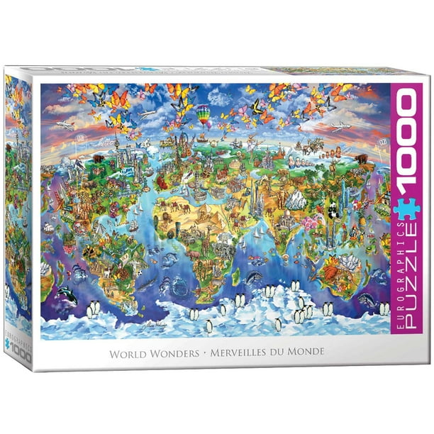 World Wonders Puzzle, 1000 Piece - Samsclub.com