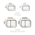 thumbnail image 4 of Bentgo 8-Piece Leak-Proof Glass Meal Prep Set (Assorted Colors), 4 of 6