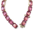 thumbnail image 2 of Swarovski Pink Crystal Octagon Cut Millenia Tennis Bracelet, 2 of 4