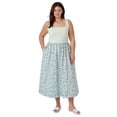 thumbnail image 5 of Edited by Hunter McGrady Women's Mixed Media Maxi Dress, 5 of 8