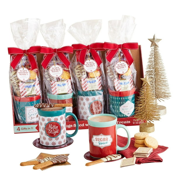 Holiday Ceramic Mug Break-a-Part Gift Set, 4 pk. - Samsclub.com