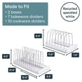 thumbnail image 6 of YouCopia Cookware, Pan, Lid & Bakeware Organizer, 2-Piece Set, 6 of 8