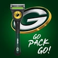 thumbnail image 9 of Gillette Labs NFL Green Bay Packers Men's Razor, Handle + 8 Cartridges, 9 of 10