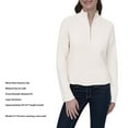 thumbnail image 5 of DKNY Women's Quarter-Zip Sweater, 5 of 8