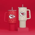 thumbnail image 2 of Logo Brands Kansas City Chiefs 40 oz. Stainless Steel Tumbler Set, 2 of 6