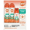 thumbnail image 1 of OFF Family Care Mosquito Repellent Smooth and Dry 2 x 6oz and 2.5oz, 1 of 19