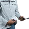 thumbnail image 7 of Habit Men's Long Sleeve 50+ UPF Fishing Shirt, 7 of 9