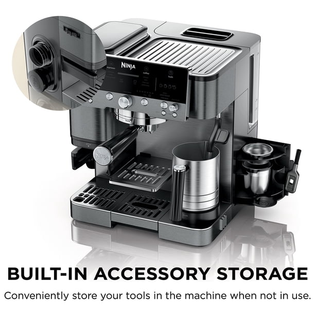 Ninja Luxe™ Café Premier 3-in-1 Espresso Drip Coffee & Cold Brew