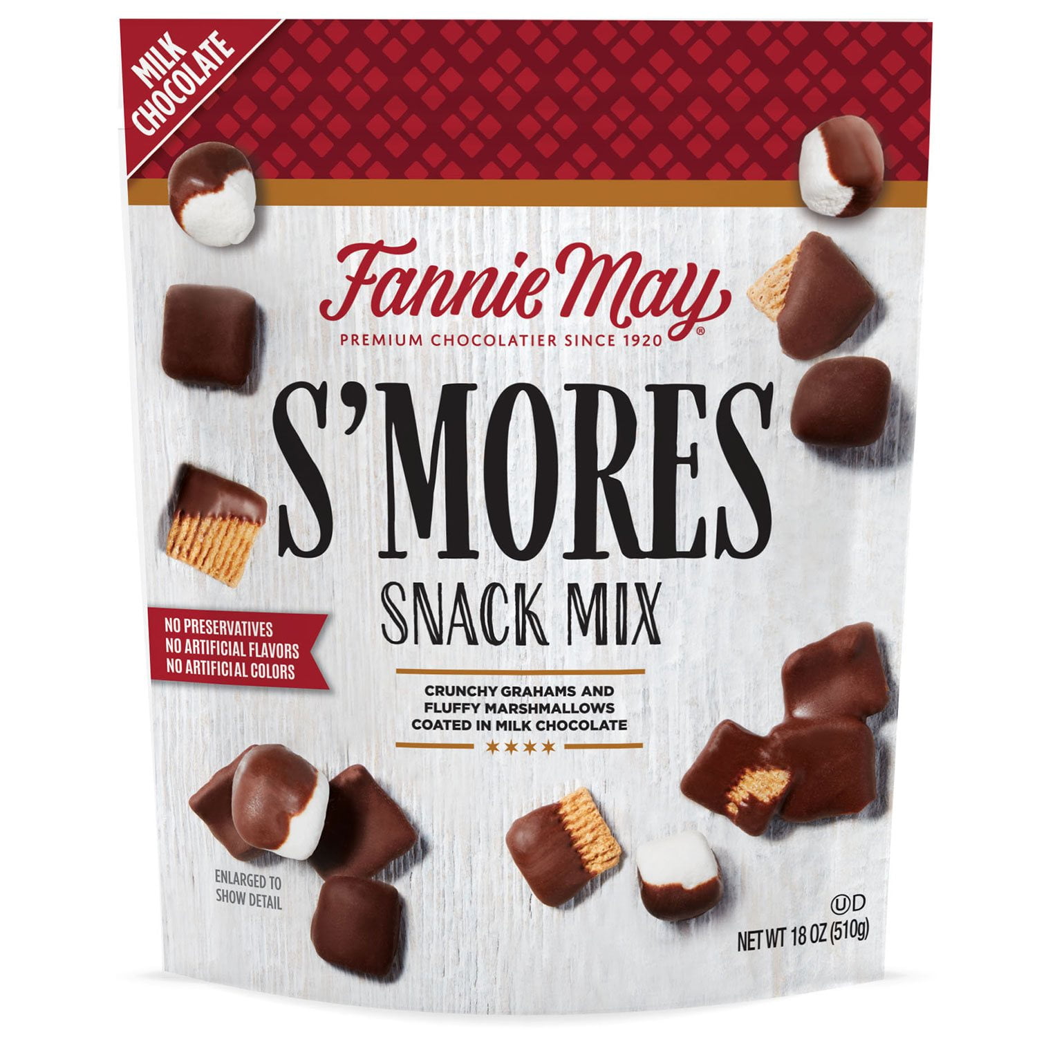 Fannie May S'mores Snack Mix Bag 18
