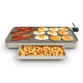thumbnail image 1 of Bella 12" x 22" XL Griddle with Warming Tray, 1 of 9