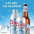 thumbnail image 3 of Coors Light American Light Lager Beer, 12 fl. oz. can, 18 pk., 3 of 8