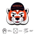 thumbnail image 4 of Logo Brands Cincinnati Bengals Puff Pillow, 4 of 5