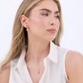 thumbnail image 4 of Cultured Freshwater Pearl and 0.04 CT.T.TW. Diamond Pendant Necklace in 14K Gold, 4 of 5