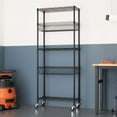 thumbnail image 3 of TRINITY 5-Tier NSF Wire Shelving w/ Baskets, 30" W x 14" D x 75.5" H, 3 of 17