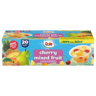 Dole Fruit Bowls Cherry Mixed Fruit in 100% Juice 4 oz., 20 pk.