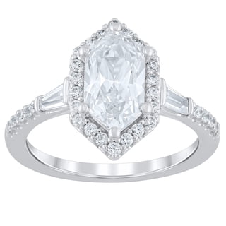 1.96 CT. T.W. Dutch Marquise Cut Lab Created Diamond Ring in 18K Gold