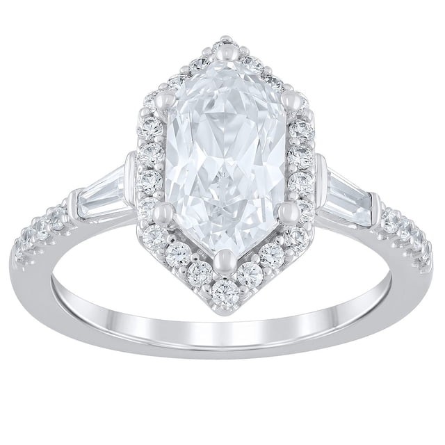 1.96 CT. T.W. Dutch Marquise Cut Lab Created Diamond Ring in 18K Gold