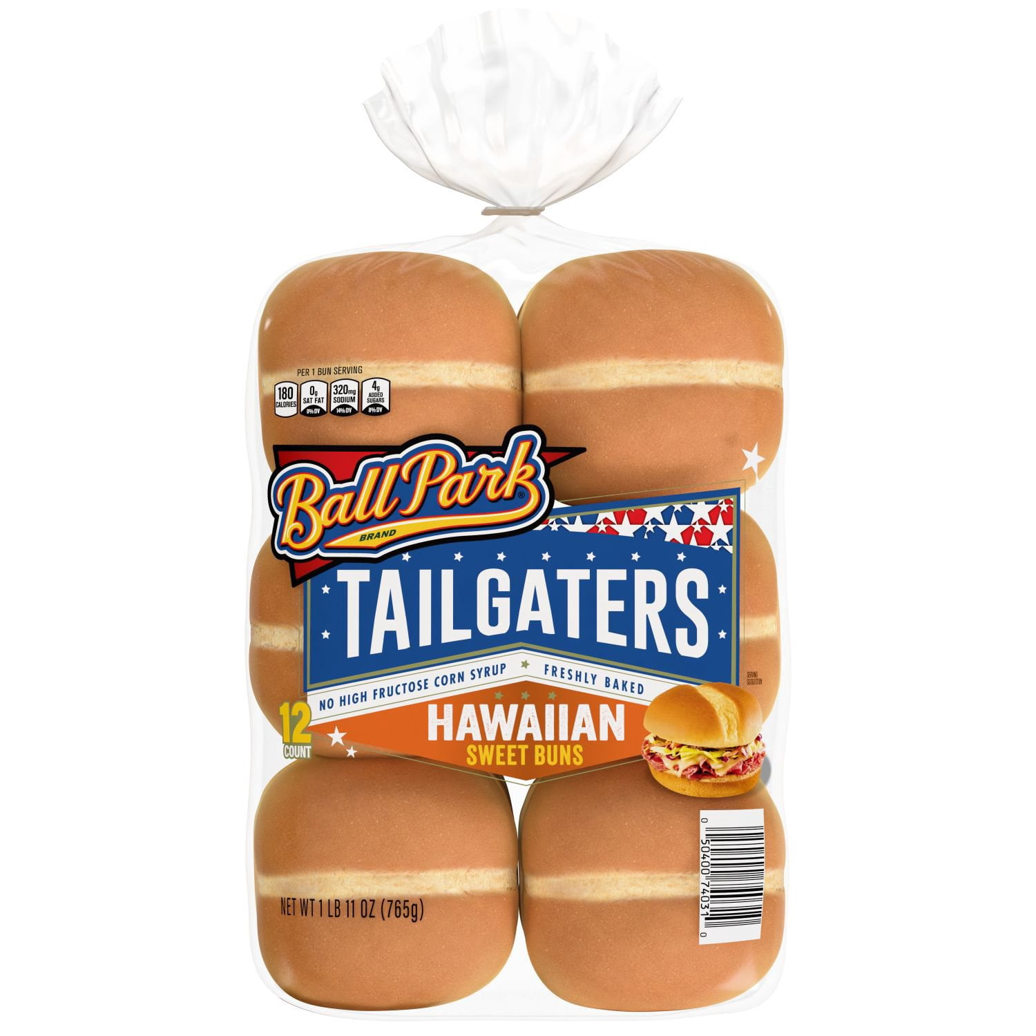 Ball Park Tailgaters Hawaiian Sweet Buns 12 pk. - Samsclub.com