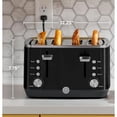 thumbnail image 2 of GE 4-Slice Stainless Steel Toaster with Extra Wide Slots, 2 of 6