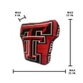 thumbnail image 4 of Logo Brands Texas Tech Red Raiders XL Puff Pillow, 4 of 5