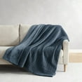 thumbnail image 1 of Ann Taylor Chevron Plush Throw Blanket, 1 of 5