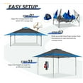 thumbnail image 8 of Personal-Shelter® 13’ x 13’ Pop Up Canopy, Auto Extending Eaves with Wheel-Bag & Spikes, 8 of 12