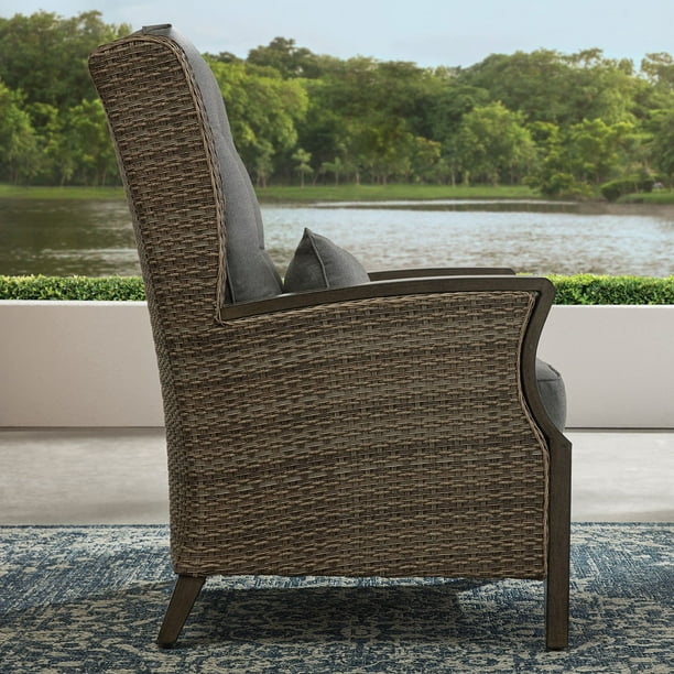 Member's Mark Newcastle Deep Seating Fire Set with Sunbrella