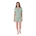thumbnail image 1 of Member's Mark Women's 2-Piece Notch Collar Pajama Set, 1 of 11