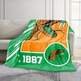 thumbnail image 2 of Logo Brands Florida A&M Rattlers 60"x70" Super Plush Blanket, 2 of 6