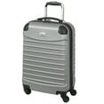 thumbnail image 2 of Geoffrey Beene Light Weight 2-Pc. Hardside Luggage Set Silver Gray, 2 of 5