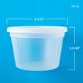 thumbnail image 3 of Member's Mark Deli Container with Lid 16 oz., 240 ct., 3 of 7