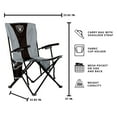 thumbnail image 3 of Logo Brands Las Vegas Raiders Hard Arm Chair, 3 of 6