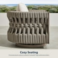 thumbnail image 3 of Member’s Mark Halifax 4-Piece Deep Seating Set with Fire Pit, 3 of 7