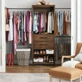 thumbnail image 7 of Member's Mark Closet System, Brown Wood Veneer Finish, 7 of 8