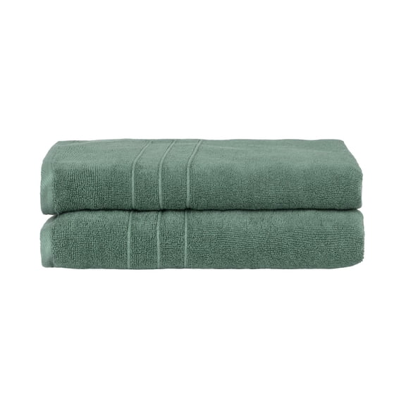 Brooklinen Set of 2 Plush Bath Towels – 100% Turkish Cotton