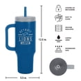 thumbnail image 3 of Logo Brands Detroit Lions Stainless Steel Leakproof Tumbler, 3 of 6