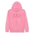 thumbnail image 4 of Gap Kids Girls Logo Fleece Jacket, 4 of 6