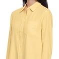 thumbnail image 6 of Gap Women's Linen Blend Button-Down Shirt, 6 of 10