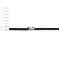 thumbnail image 4 of Men's Gemstone Tennis Necklace in Sterling Silver, 4 of 6