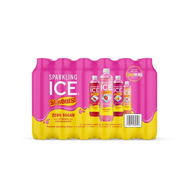 Sparkling Ice Starburst Sparkling Water Variety Pack 17 fl. oz., 24 pk.