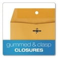 thumbnail image 4 of Quality Park - Clasp Envelope, 6 1/2" x 9 1/2", Brown Kraft - 100/Box, 4 of 9