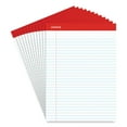 thumbnail image 1 of Universal Perforated Edge Writing Pad, Legal Ruled, Letter, White, 50-Sheet Pads, 12ct., 1 of 6