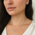 thumbnail image 5 of Diamond Butterfly Pendant Necklace in Sterling Silver, 5 of 5