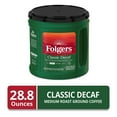 thumbnail image 2 of Folgers Decaffeinated Classic Roast Ground Coffee, 28.8 oz., 2 of 8