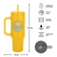 thumbnail image 3 of Logo Brands Southern University Jaguars Stainless Steel Leakproof Tumbler, 3 of 6
