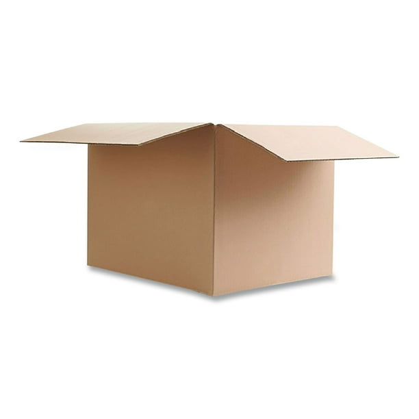 Universal Cubed Fixed-Depth Corrugated Shipping Boxes, Regular