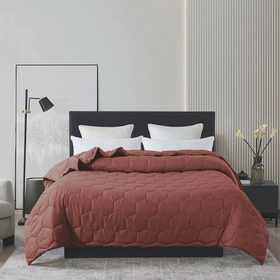 Feather & Loom Honeycomb Down Alternative Blanket, Assorted Sizes