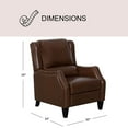 thumbnail image 4 of Simon Pushback Reclining Armchair, Assorted Colors, 4 of 14