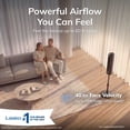thumbnail image 2 of Lasko Rise 54" Adjustable 8-Speed DC Tower Fan with Remote, 2 of 12