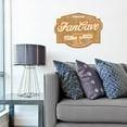 thumbnail image 2 of YouTheFan Tennessee Volunteers 17"x12.5" 3D Multi-Layered Fan Cave Sign, 2 of 5